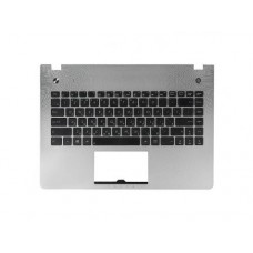 0KNB0-4620RU00 Клавиатура для ноутбука Asus N46 с топкейсом, черная