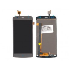 Дисплей в сборе с тачскрином для ZTE Blade L5 серый