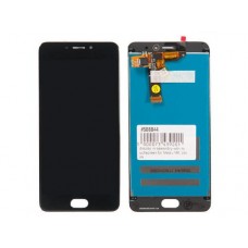 Дисплей в сборе с тачскрином для Meizu M6, черный