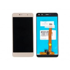 Дисплей в сборе с тачскрином для Huawei Honor 6C(прямой шлейф), золотой