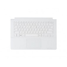 BA59-03783C Клавиатура для ноутбука Samsung 915S3 с топкейсом, белая панель, белые клавиши
