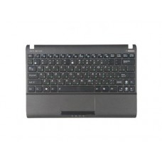 AEEJ8700110 Клавиатура для ноутбука Asus Eee PC X101 с топкейсом, черная панель, черные клавиши