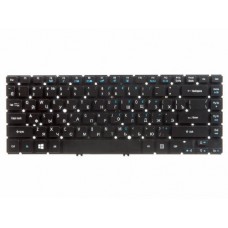 9Z.N9SBQ.B0R Клавиатура для ноутбука Acer Extensa Acer Aspire r3-431t, r3-471t, r3-471tg, черная без рамки, с подсветкой, гор. Enter