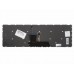 AEBLIA00010 Клавиатура для ноутбука Toshiba Satellite L50-B, L55-B, L55DT-B, S50-B, S55-B, черная без рамки, с подсветкой, гор. Enter