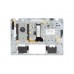 v5-551 Клавиатура для ноутбука Acer Aspire V5-122 с топкейсом, серебристая панель, черные кнопки