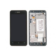 Дисплей в сборе с тачскрином для Asus Padfone MINI A11-1A черный, оригинал