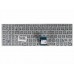 NSK-USSBQ Клавиатура для ноутбука Asus N501, N501J, N501JW, N501V, N501VW, G501, Q501, UX501, UX501JW, N541, серебристая с подсветкой, без рамки, гор. Enter