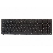 V111462DK1 Клавиатура для ноутбука Asus U52, U53, U53F, U53J, U53JC, U53S, U53SD, U56, U56E, черная, без рамки, верт. Enter