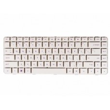 597911-001 Клавиатура для ноутбука HP Pavilion DM4-1000, DV5-2000, DV5-2100, белая без рамки, гор. Enter