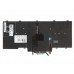 NSK-LK0BC Клавиатура для ноутбука Dell Latitude 5480, 5488, 7480, e5480, e5488, e7480, черная без рамки, с трекпоинтом, с подсветкой, гор. Enter
