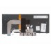 PK1312D2A06 Клавиатура для ноутбука Lenovo Thinkpad T470 черная с подсветкой, с трекпоинтом, с рамкой, гор. Enter