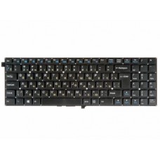 MP-12C96GB-430W Клавиатура для ноутбука DNS Clevo W5500, W550EU, W550EU1, W540SU1 Series, черная без рамки, верт. Enter