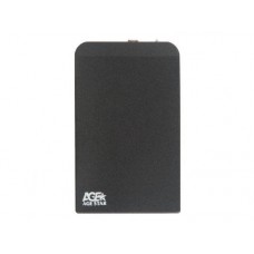 SUB2O1 (BLACK) Контейнер для HDD 2.5" SATA Age Star, USB 2.0, черный