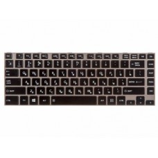 MP-11B33US6G50W Клавиатура для ноутбука Toshiba Satellite L800, L830, C840, C840D, C845, C845D, L830, L835, L840, L840D, L845, L845D, M840, M845, P840, P840T, P845, P845T, черная с серой рамкой, гор. Enter