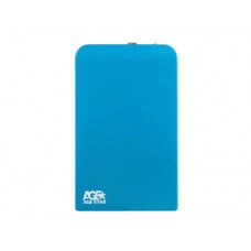 SUB2O1 (BLUE) Контейнер для HDD 2.5" SATA Age Star, USB 2.0, синий