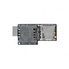 Шлейф с разъемами под SiMM и SD карту для Asus A66 Si, A66 SiMM SD FPC, с разбора