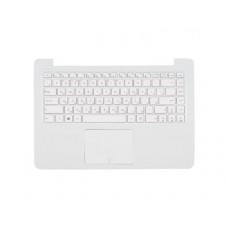 90NL0032-R31RU0 Клавиатура для ноутбука Asus E402MA-2A с топкейсом, белый с тачпадом