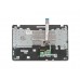 90NB08E5-R31RU0 Клавиатура для ноутбука Asus X751LX-3C с топкейсом, серебристая панель, черные кнопки, с тачпадом