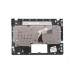 90R-NBH1K2i80U Клавиатура для ноутбука Asus N46VZ-1A с топкейсом, серебристая панель, черные кнопки