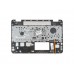 90NB0AH1-R31RU0 Клавиатура для ноутбука Asus N551VW-1A с топкейсом, серебристая, с подсветкой