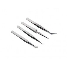 808-389 Набор пинцетов металлических Pro'sKit 808-389 (4 шт)