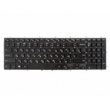 Клавиатура для ноутбука Dell G3 15 3579, 7566, черная без рамки, backlight, гор. Enter