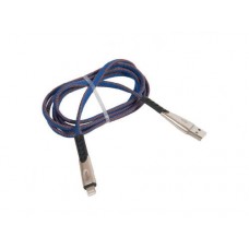 Кабель USB u48 Superior speed Lightning, голубой