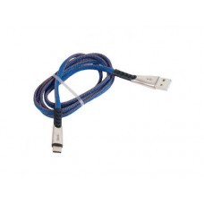 Кабель USB u48 Superior speed Type-C, голубой