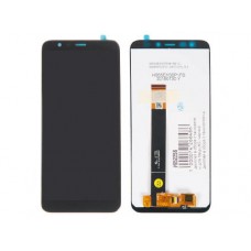 Дисплей в сборе с тачскрином для Meizu 8C, черный