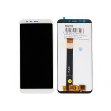 Дисплей в сборе с тачскрином для Meizu 8C, белый