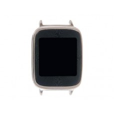 Дисплей в сборе с тачскрином,рамкой крепления и задней крышкой ASUS ZENWATCH Wi500q панель черная,обод и задняя крышка светло-стальной