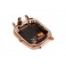 Дисплей в сборе с тачскрином и рамкой крепления ASUS ZENWATCH 2 WREN-3G Wi501q панель черная,обод вариация бронзового