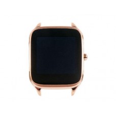 Дисплей в сборе с тачскрином и рамкой крепления ASUS ZENWATCH 3 SPARROW-4K Wi502q панель черная,обод вариация бронзового
