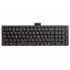 809031-251 Клавиатура для ноутбука HP Pavilion 15-ab, 15-ab000ur, 15-ab147ur, 15-ab500ur, 15-au, черная без рамки с подсветкой, гор. Enter