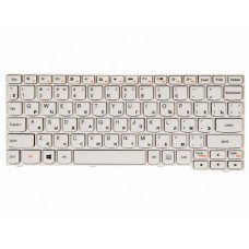 25216173 Клавиатура для ноутбука Lenovo E10-30, белая, гор. Enter