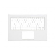 90NB0192-R7C021 US SP Верхняя панель (топкейс) для ноутбука Asus UX301LA белый с серебристой окантовкой