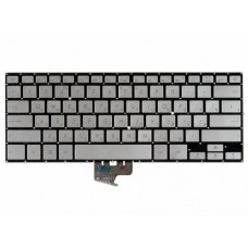 0KNB0-D620RU00 Клавиатура для ноутбука Asus NX500JK серебристая
