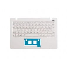 90NB03U5-R30130 Клавиатура для ноутбука Asus X200LA с топкейсом, белый [90NB03U5-R30130], HU раскладка