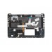 13NB08P1AM0201 Клавиатура для ноутбука Asus K501LX с топкейсом, светло-стальная, черные кнопки, белые буквы, с подсветкой [13NB08P1AM0201] (с разбора), потертости