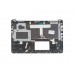 13NB08P1AM0201 Клавиатура для ноутбука Asus K501LX с топкейсом, светло-стальная, черные кнопки, белые буквы, с подсветкой [13NB08P1AM0201] (с разбора), потертости