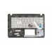 13NB0CG3AP0311 Клавиатура для ноутбука Asus X541S, X541U с топкейсом, серебристый переходящий в стальной, черные кнопки [13NB0CG3AP0311] (с разбора), потертости