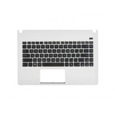13GN4O2AP020-1 Клавиатура для ноутбука ASUS X401A, X401U с топкейсом, белая, черные кнопки [13GN4O2AP020-1] новая