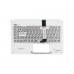 13GN4O2AP020-1 Клавиатура для ноутбука ASUS X401A, X401U с топкейсом, белая, черные кнопки [13GN4O2AP020-1] новая