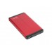 EE2-U3S-2-R Контейнер для HDD 2.5" SATA Gembird, USB 3.0, красный