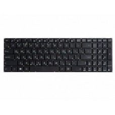 0KNB0-612GRU00 Клавиатура для ноутбука Asus X551M, F551, D550, R505, R512, R515, TP550L, TP550L, черная без рамки, гор. Enter OEM