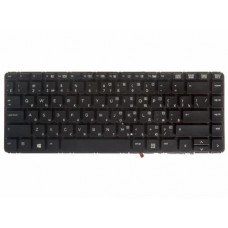 NSK-CPEBC Клавиатура для ноутбука HP Probook 640 G1 черная, без рамки, с подсветкой
