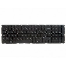 608555-251 Клавиатура для ноутбука HP Pavilion dv7-4000, dv7-4100er, dv7-4101er , dv7-4103er, dv7-4120er, dv7-4121er, dv7-4300er, dv7-4302er, черная без рамки, верт. Enter