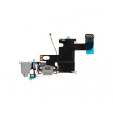 Шлейф с разъёмом зарядки, гарнитуры и антенной для Apple iPhone 6, черный original