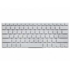 AEHK87001303A Клавиатура для ноутбука Sony Vaio SVF14A, SVF14A1M2ES, SVF14A15CXB, SVF14A1C5E, серебристая с подсветкой, без рамки, гор. Enter