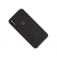 Задняя крышка в сборе с рамкой для iPhone X, черный